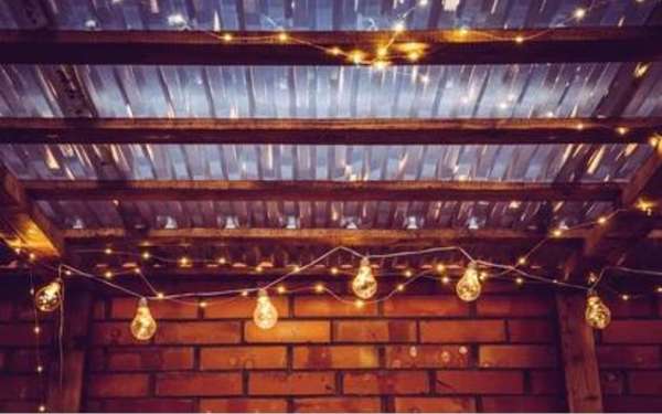 Ceiling String Lights for Your Bedroom