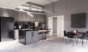 gray and white kitchen decor ideas (1)