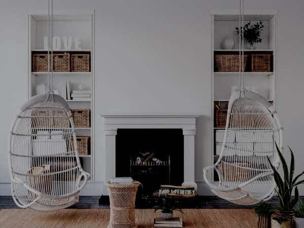silver bedroom  Swing chair  (1)