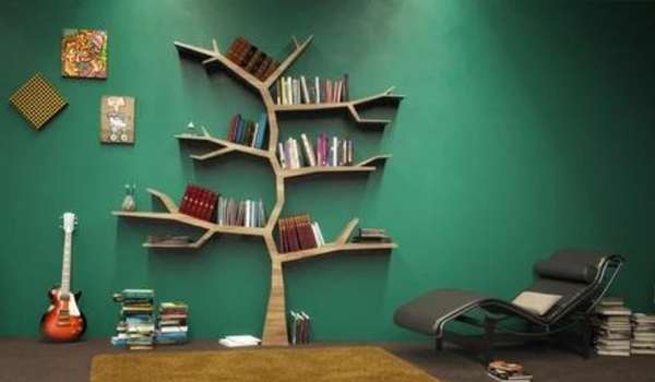 Creative bookshelf 