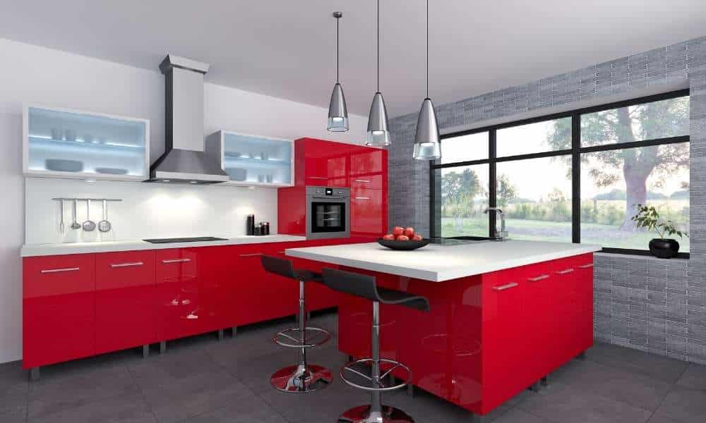 Red And Black Kitchen Decor Ideas