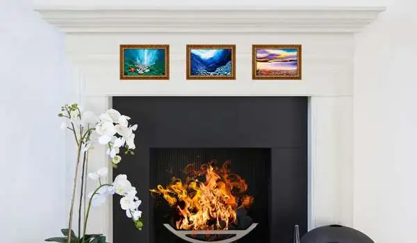 Fireplace Above Make A Mini Gallery