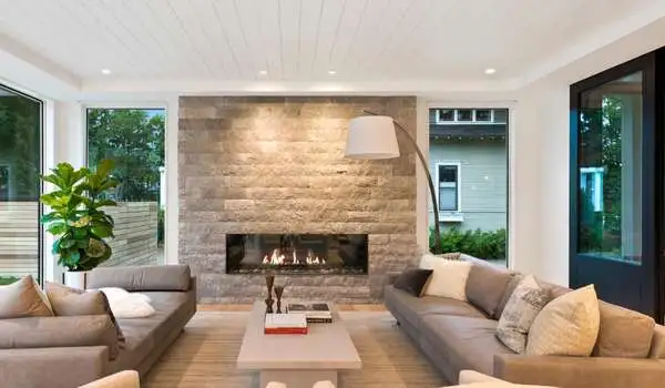 Surround Furniture With a Fireplace