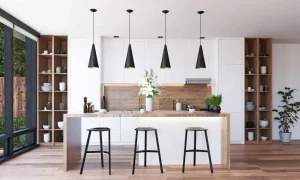 Decorating Above Kitchen Cabinets With High Ceilings