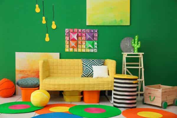 Choosing A Color Palette Colorful Living Room