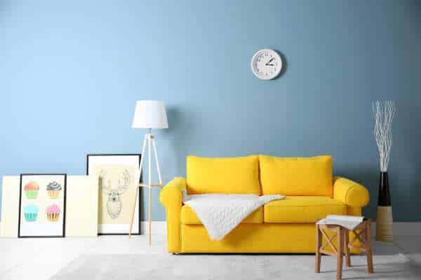 Wall Colors Grey Yellow And Teal Living Room 